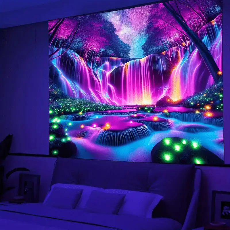 tapisserie murale uv cosmique